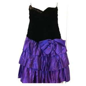 Strapless 80s Prom/Party Dress
